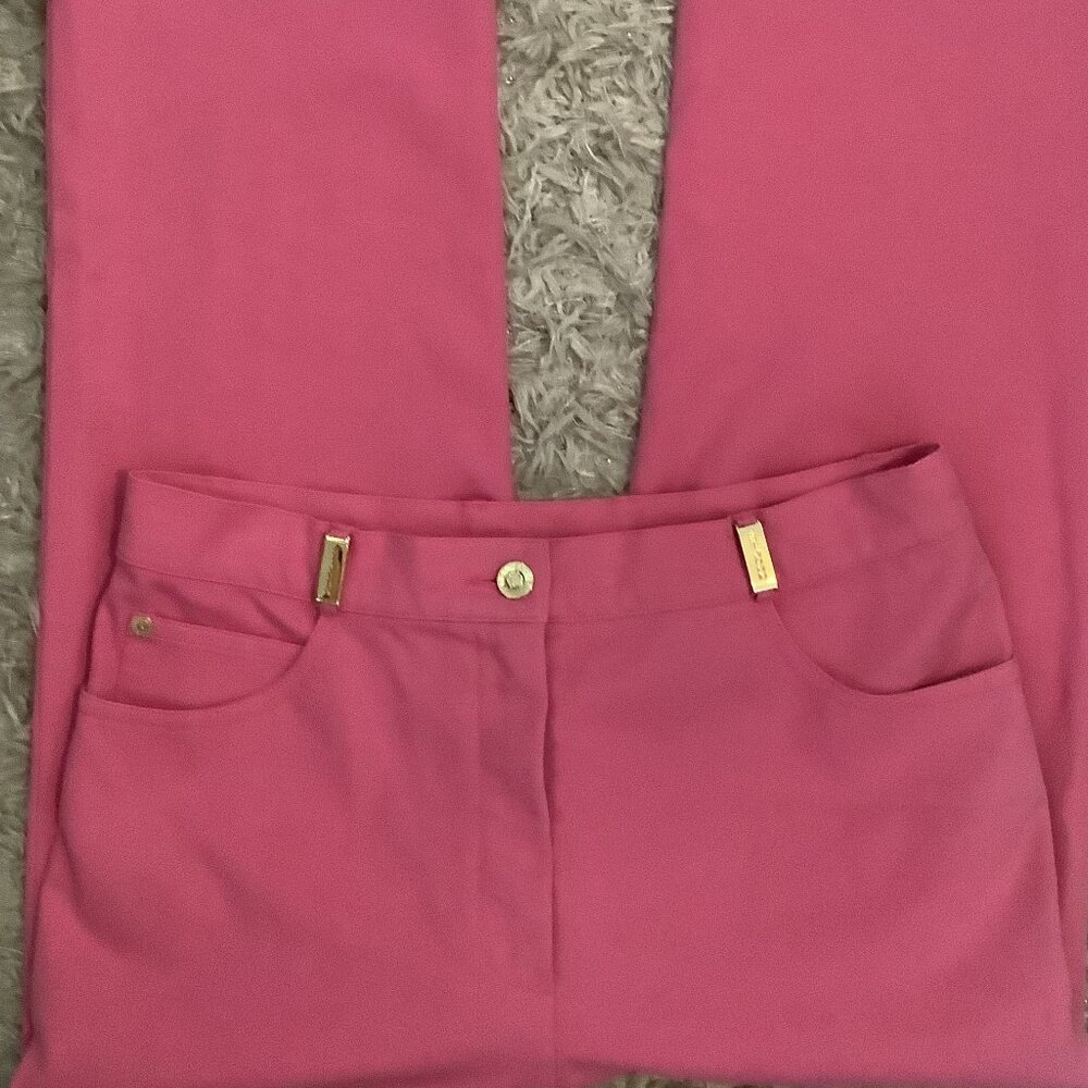 EUC St. John Vibrant Pink Pants Size: 8